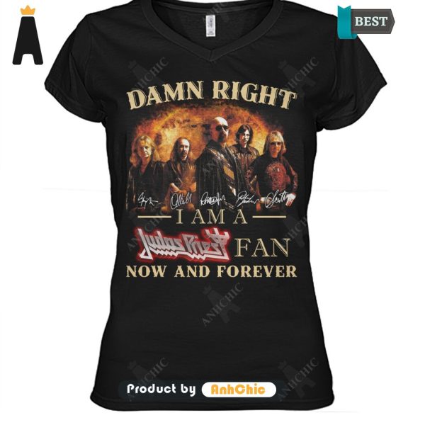 [HIGH-END] Damn Right I Am A Judas Priest Fan Now And Forever Modern Classics T-Shirt