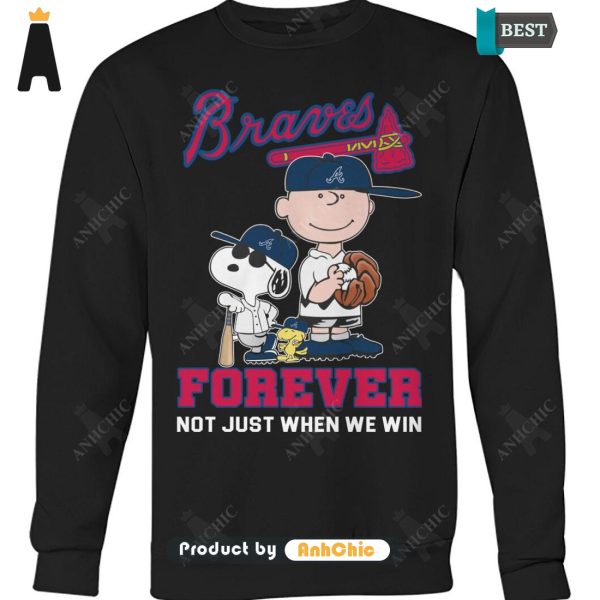 HOT FASHION BRAVES Forever Not Just When We Win All over Printed T-Shirt