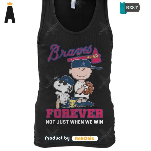 HOT FASHION BRAVES Forever Not Just When We Win All over Printed T-Shirt