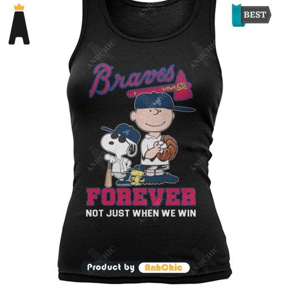 HOT FASHION BRAVES Forever Not Just When We Win All over Printed T-Shirt