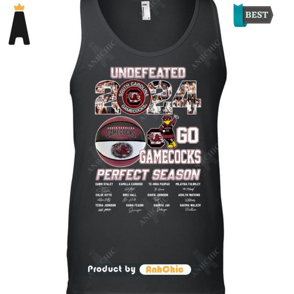 HOT FASHION South Carolina Go GameCocks Perfect Season All over Printed T-Shirt, Long Sleeve, SweatShirt, Polo, Hoodie