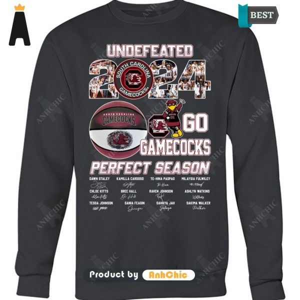 HOT FASHION South Carolina Go GameCocks Perfect Season All over Printed T-Shirt, Long Sleeve, SweatShirt, Polo, Hoodie