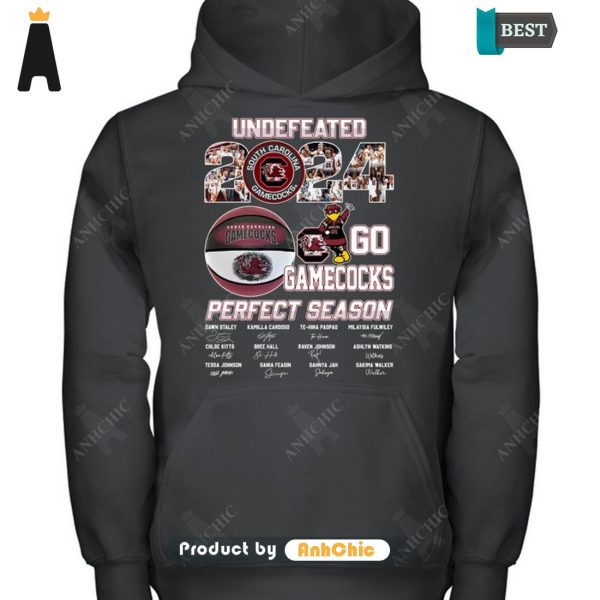 HOT FASHION South Carolina Go GameCocks Perfect Season All over Printed T-Shirt, Long Sleeve, SweatShirt, Polo, Hoodie