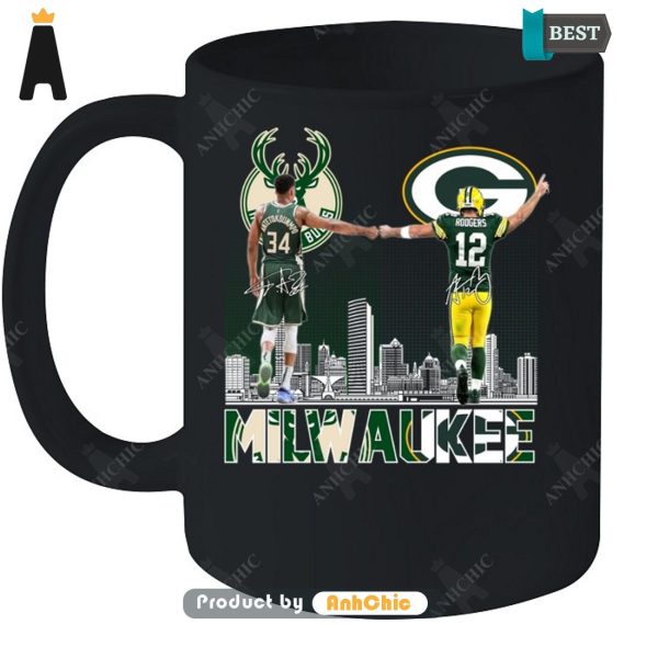 HOT Milwaukee Bucks Vs Green Bay Packers All over Printed T-Shirt