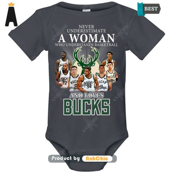 HOT Never Underestimate A Woman Who Understands Basketball And Loves Bucks Urban Streetwear T-Shirt