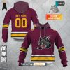 HOT Personalized AHL Coachella Valley Firebirds Color jersey Style  All over Printed 3D Hoodie