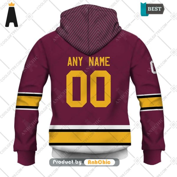 HOT Personalized AHL Chicago Wolves Color jersey Style  Hot Winter 3D Hoodie