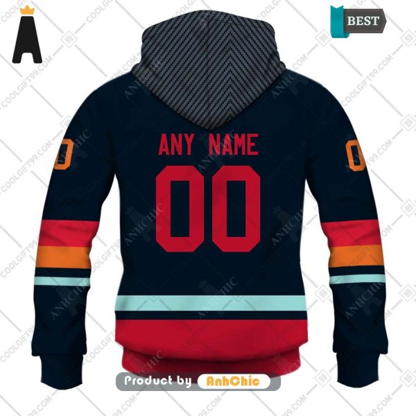 HOT Personalized AHL Coachella Valley Firebirds Color jersey Style  All over Printed 3D Hoodie