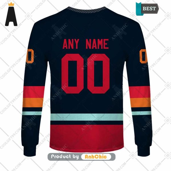 HOT Personalized AHL Coachella Valley Firebirds Color jersey Style  All over Printed 3D Hoodie