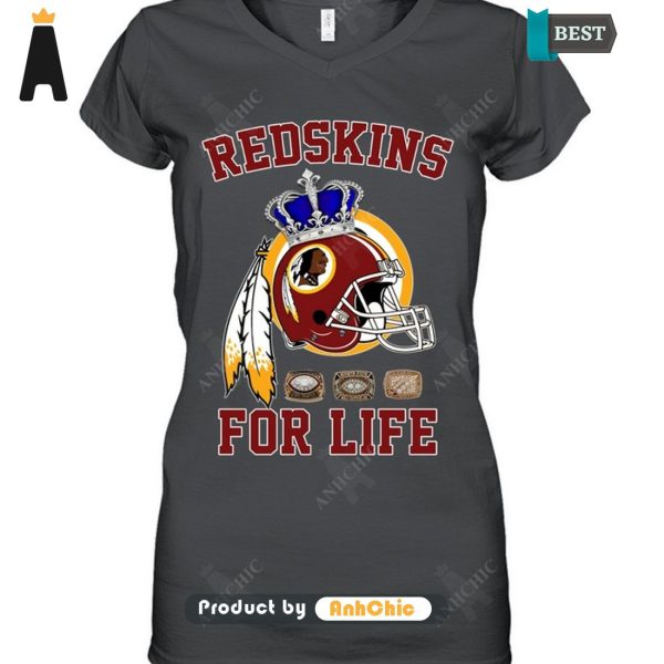 HOT REDSKINS For Life Signature Series T-Shirt