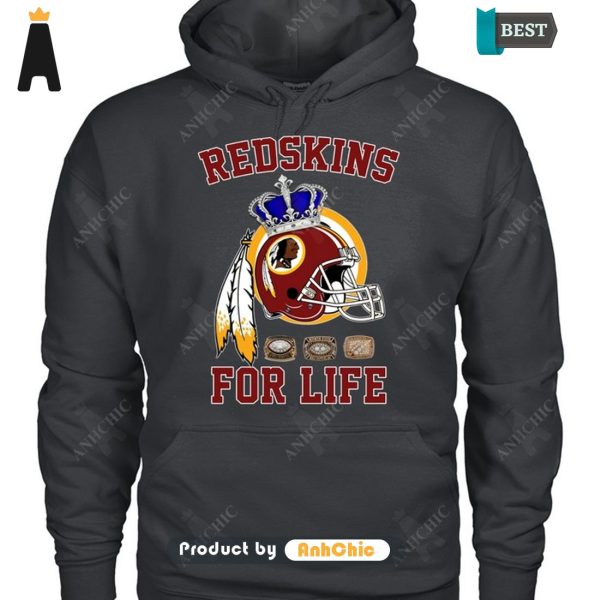 HOT REDSKINS For Life Signature Series T-Shirt