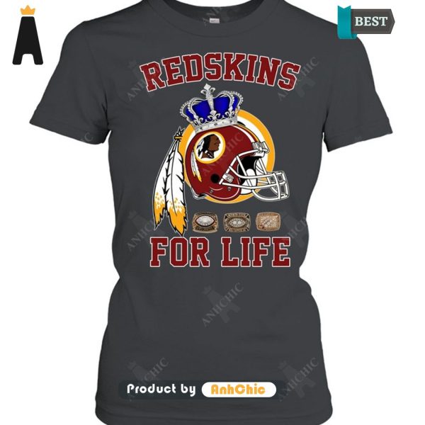 HOT REDSKINS For Life Signature Series T-Shirt