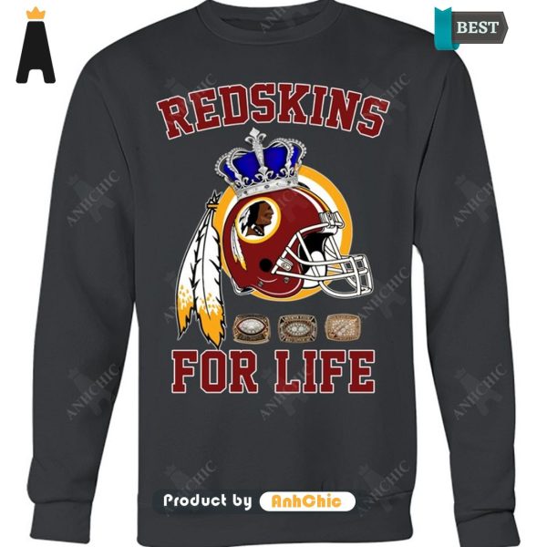 HOT REDSKINS For Life Signature Series T-Shirt