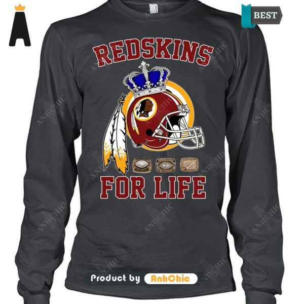 HOT REDSKINS For Life Signature Series T-Shirt