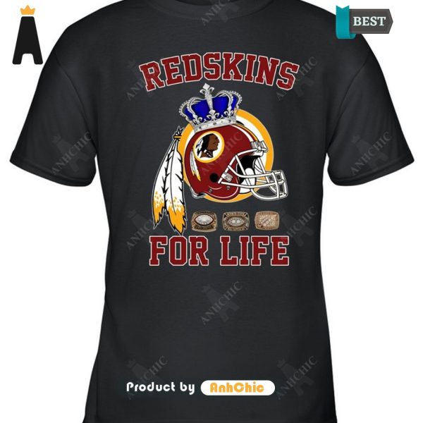 HOT REDSKINS For Life Signature Series T-Shirt