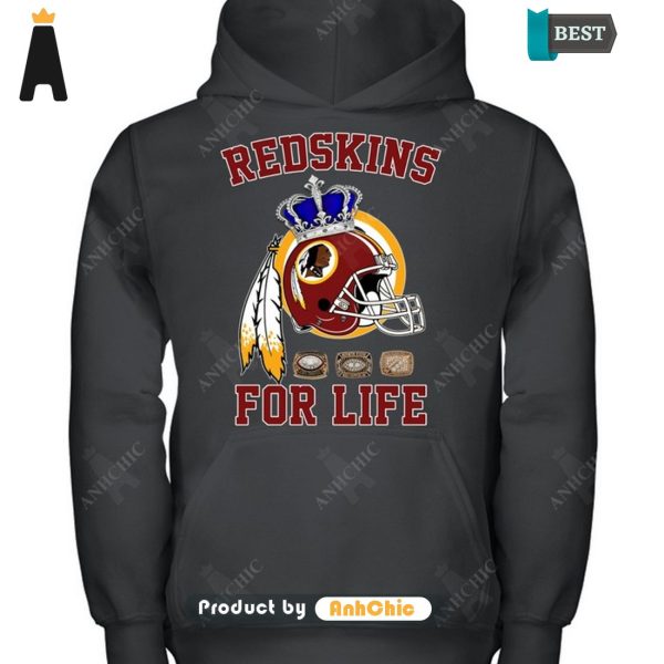 HOT REDSKINS For Life Signature Series T-Shirt