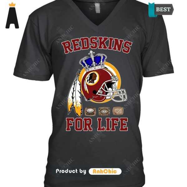 HOT REDSKINS For Life Signature Series T-Shirt