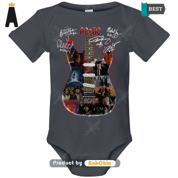 HOT The ACDC With Guitar Trending Collection T-Shirt