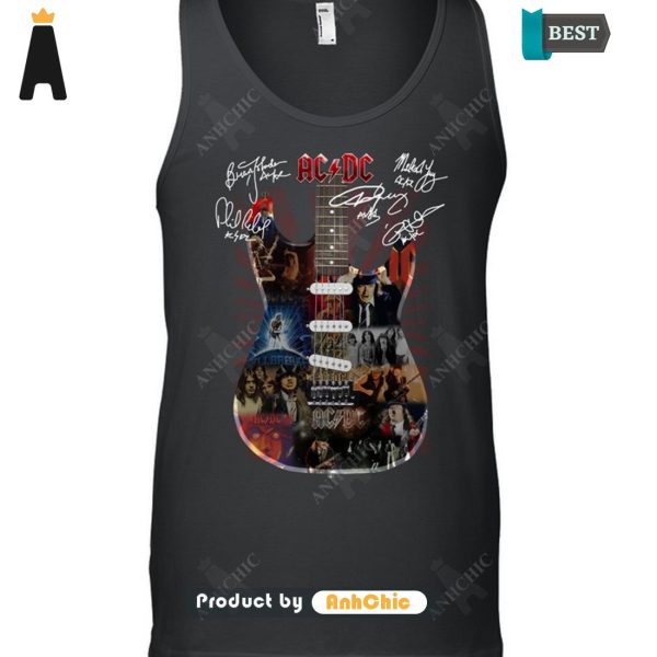 HOT The ACDC With Guitar Trending Collection T-Shirt