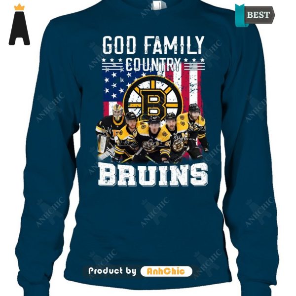 HOT TREND God Family Country Bruins Limitted Edition T-Shirt