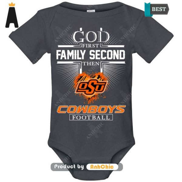 HOT TREND God First Family Second Then Cowboys Football Trending Collection T-Shirt