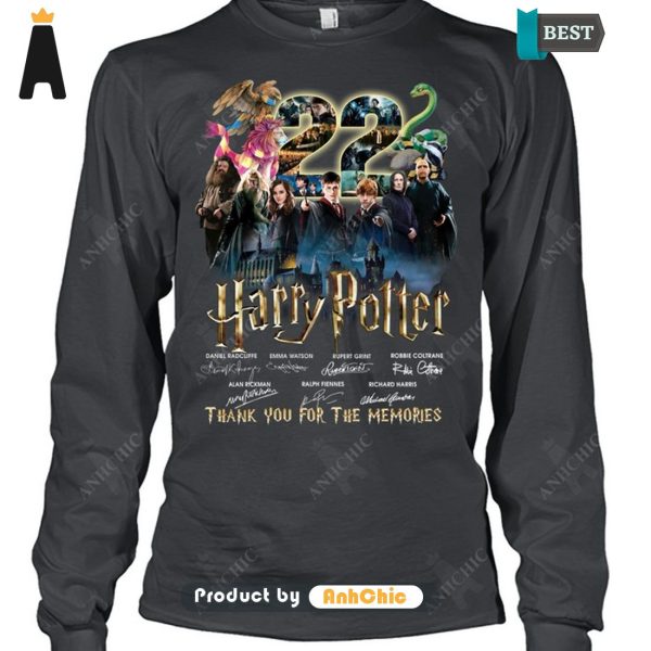 HOT TREND Harry Potter Thank You For The Memories POD Design T-Shirt