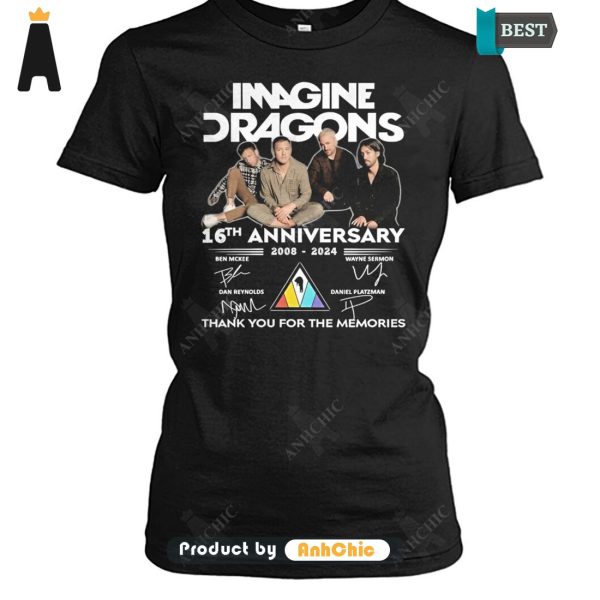 HOT TREND IMAGINE DRAGON 16th Anniversary Thank You For The Memories Hot Winter Hoodie