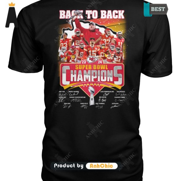 HOT TREND Kansas City Chiefs Back To Back Super Bowl Champions 2023-2024 Hot Winter T-Shirt, Hoodie, Polo, SweatShirt