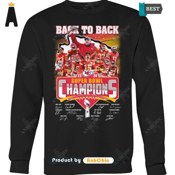 HOT TREND Kansas City Chiefs Back To Back Super Bowl Champions 2023-2024 Hot Winter T-Shirt, Hoodie, Polo, SweatShirt