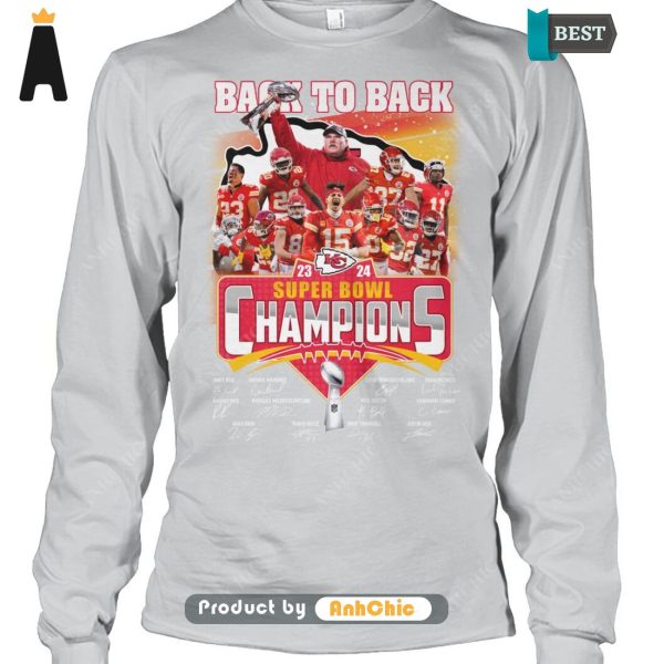 HOT TREND Kansas City Chiefs Back To Back Super Bowl Champions 2023-2024 Hot Winter T-Shirt, Hoodie, Polo, SweatShirt