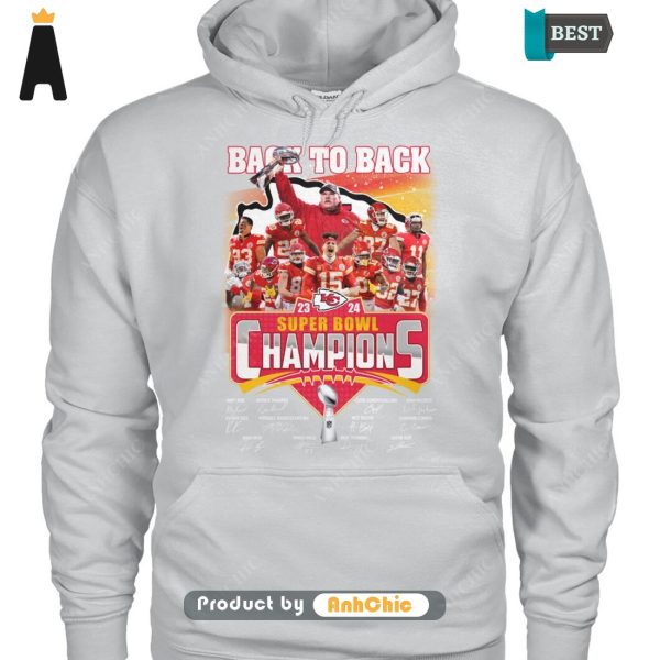 HOT TREND Kansas City Chiefs Back To Back Super Bowl Champions 2023-2024 Hot Winter T-Shirt, Hoodie, Polo, SweatShirt