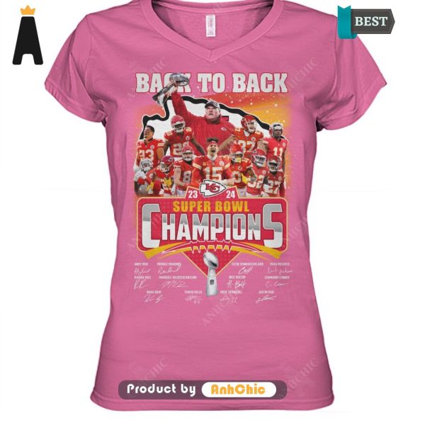 HOT TREND Kansas City Chiefs Back To Back Super Bowl Champions 2023-2024 Hot Winter T-Shirt, Hoodie, Polo, SweatShirt