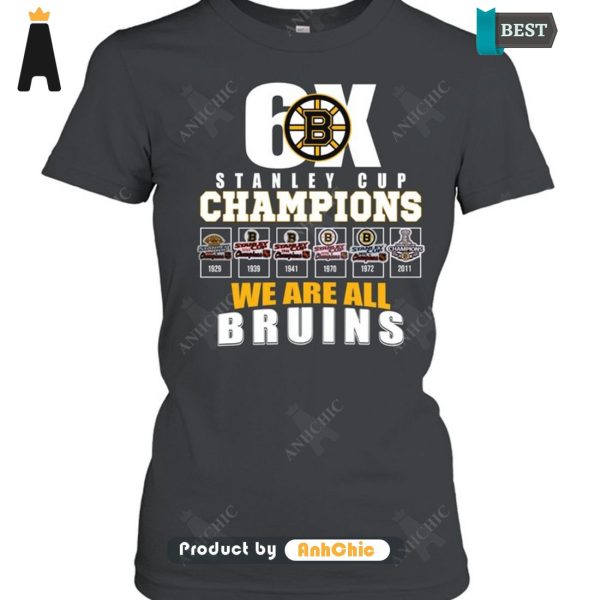 HOT TREND Stanley Cup Champion We Are All Bruins Luxury Comfort T-Shirt