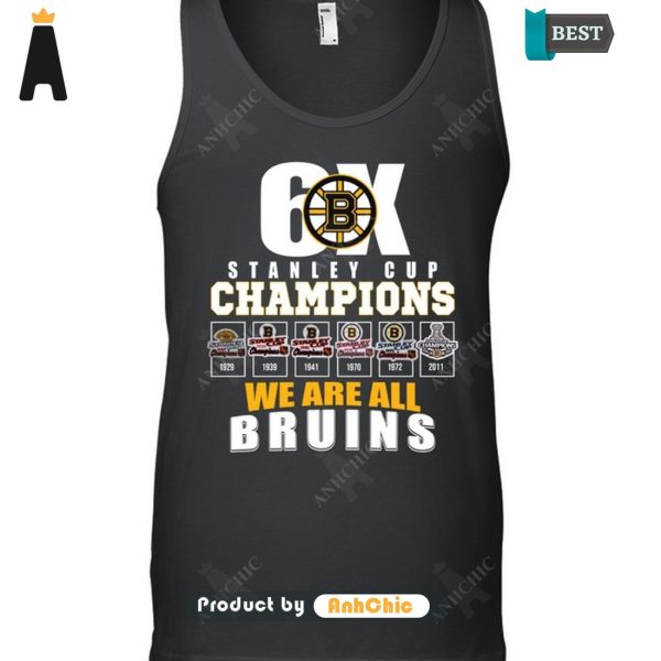 HOT TREND Stanley Cup Champion We Are All Bruins Luxury Comfort T-Shirt