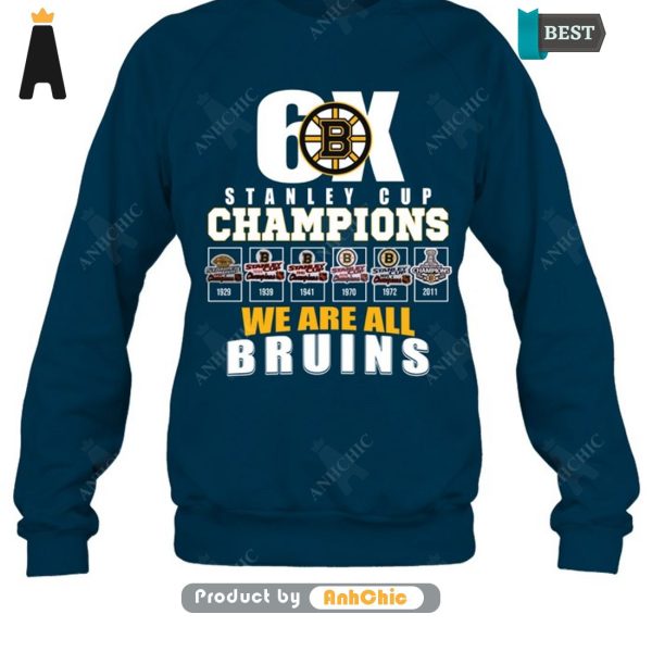 HOT TREND Stanley Cup Champion We Are All Bruins Luxury Comfort T-Shirt