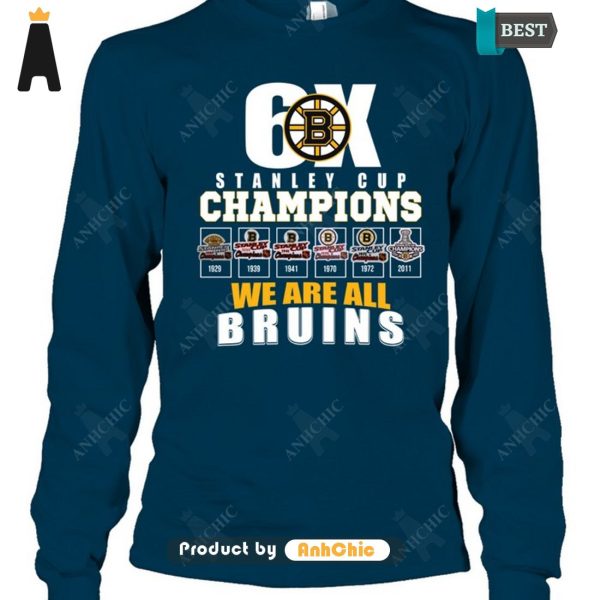 HOT TREND Stanley Cup Champion We Are All Bruins Luxury Comfort T-Shirt