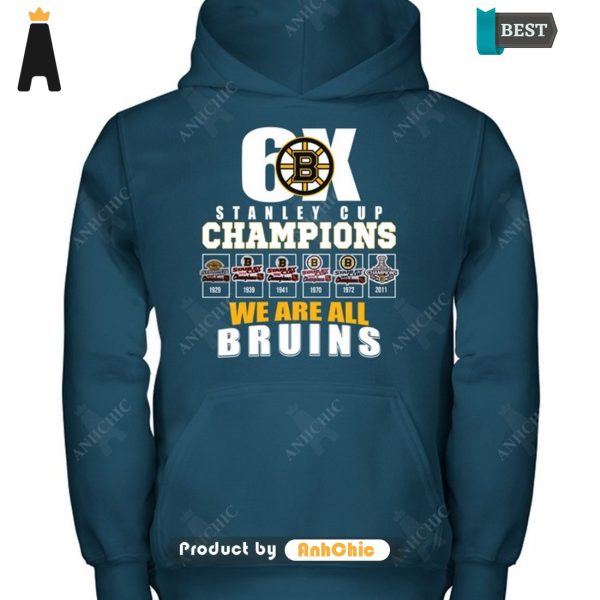 HOT TREND Stanley Cup Champion We Are All Bruins Luxury Comfort T-Shirt