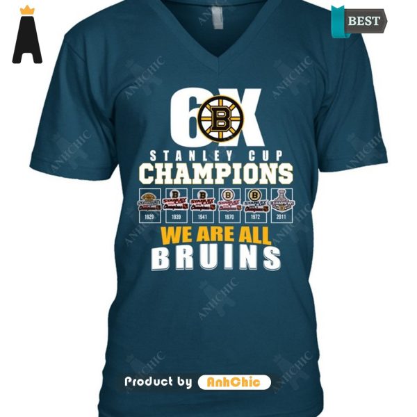 HOT TREND Stanley Cup Champion We Are All Bruins Luxury Comfort T-Shirt