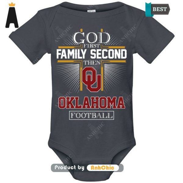 LIMITED God First Family Second Then Oklahoma Football Modern Classics T-Shirt