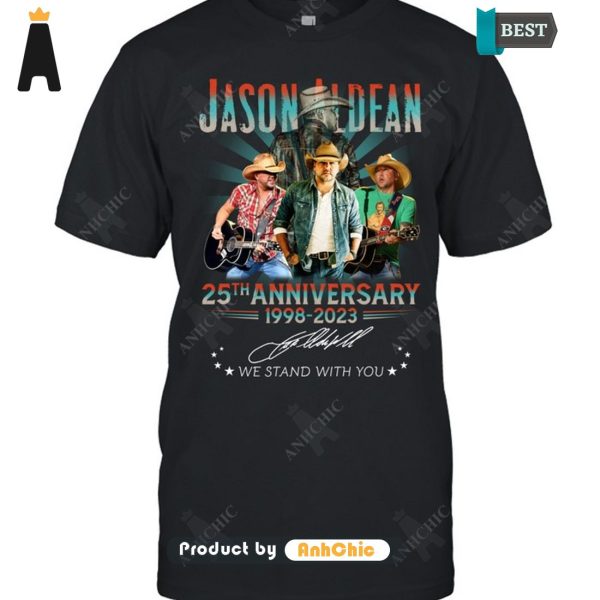 LIMITED Jason Aldean 26th Anniversary 1998-2024 Thank You For The Memories Luxury Comfort T-Shirt