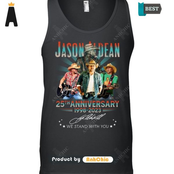 LIMITED Jason Aldean 26th Anniversary 1998-2024 Thank You For The Memories Luxury Comfort T-Shirt