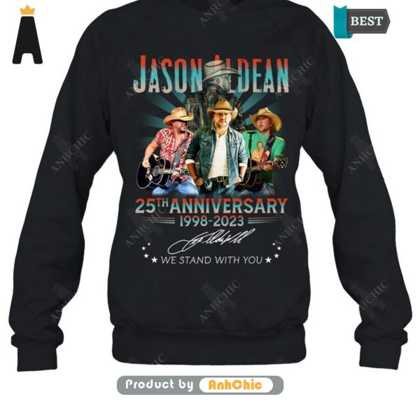 LIMITED Jason Aldean 26th Anniversary 1998-2024 Thank You For The Memories Luxury Comfort T-Shirt