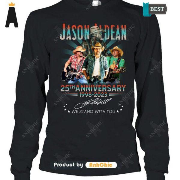 LIMITED Jason Aldean 26th Anniversary 1998-2024 Thank You For The Memories Luxury Comfort T-Shirt