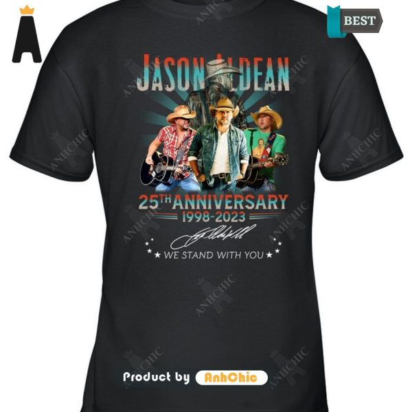 LIMITED Jason Aldean 26th Anniversary 1998-2024 Thank You For The Memories Luxury Comfort T-Shirt