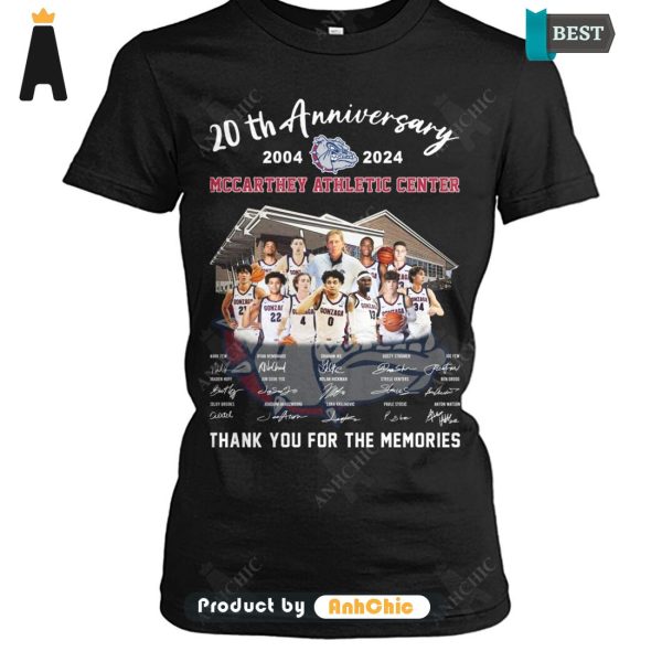 LIMITED MCCARTHEY Athletic Center 20th Anniversary 2004-2024 Thank You For The Memories Street Style Fusion T-Shirt