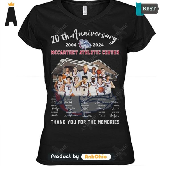 LIMITED MCCARTHEY Athletic Center 20th Anniversary 2004-2024 Thank You For The Memories Street Style Fusion T-Shirt