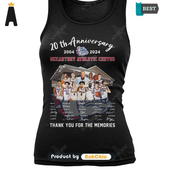 LIMITED MCCARTHEY Athletic Center 20th Anniversary 2004-2024 Thank You For The Memories Street Style Fusion T-Shirt