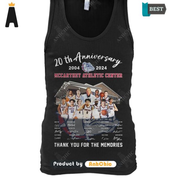 LIMITED MCCARTHEY Athletic Center 20th Anniversary 2004-2024 Thank You For The Memories Street Style Fusion T-Shirt