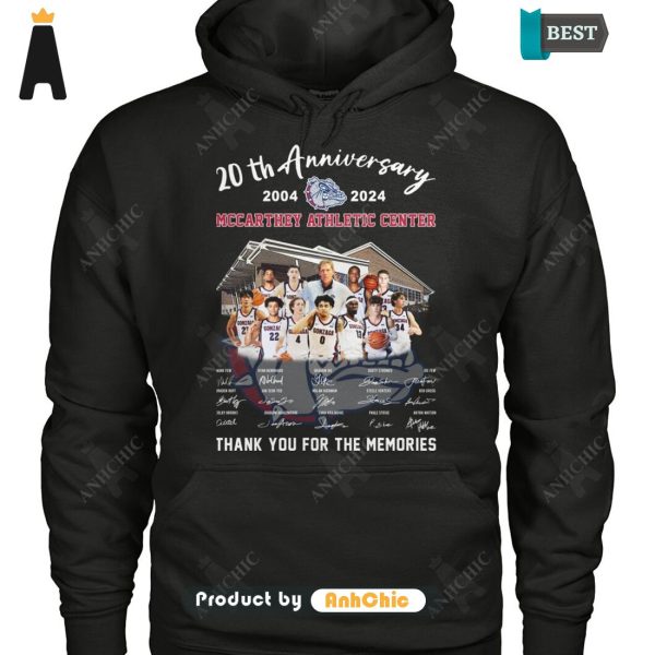 LIMITED MCCARTHEY Athletic Center 20th Anniversary 2004-2024 Thank You For The Memories Street Style Fusion T-Shirt