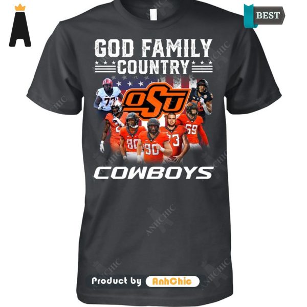 LUXURY God Family Country Cowboys Street Style Elegance T-Shirt